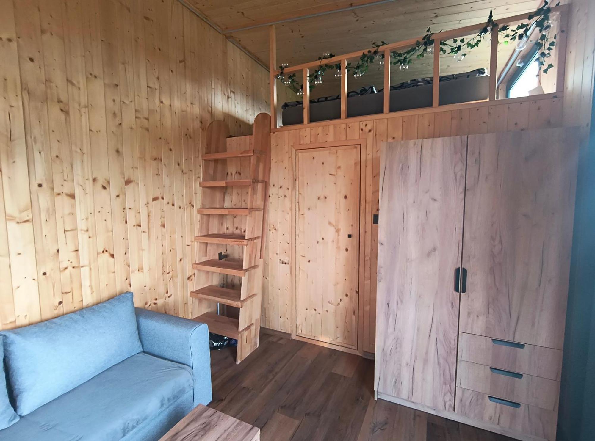 Tiny House Chvalcov Villa Dış mekan fotoğraf